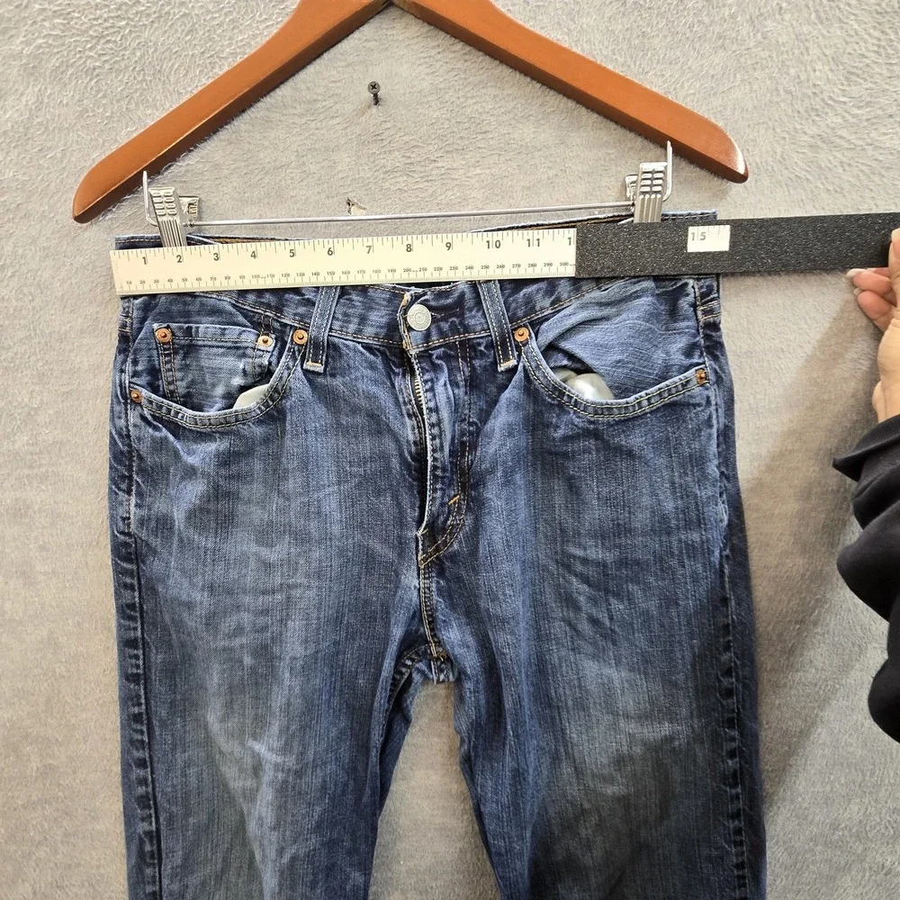 Levi's 514 Men Jeans 31X32 Blue Denim‎ Straight Fit 29